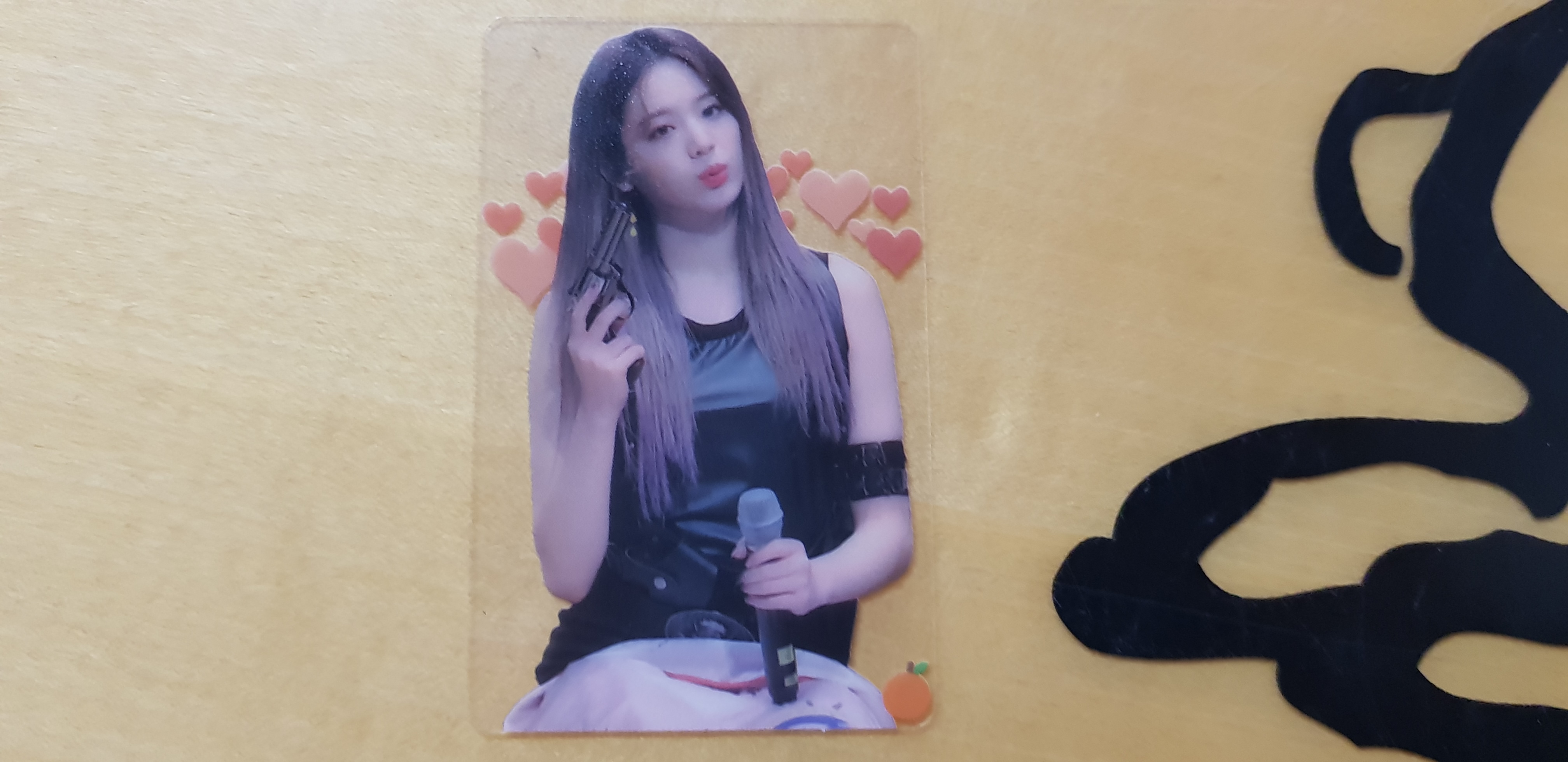 규리생일 컵홀더 포카를 받구와서 프로미스나인 규리 | 인스티즈