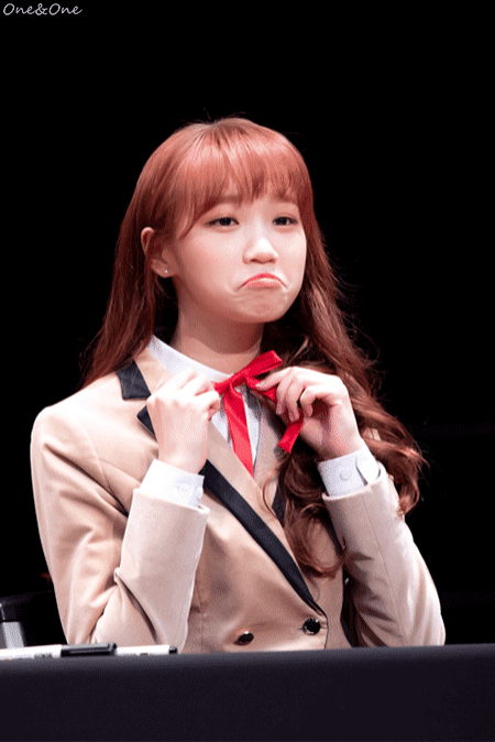 잔망미 터지는 쌈무 아이즈원 김채원.jpgif | 인스티즈
