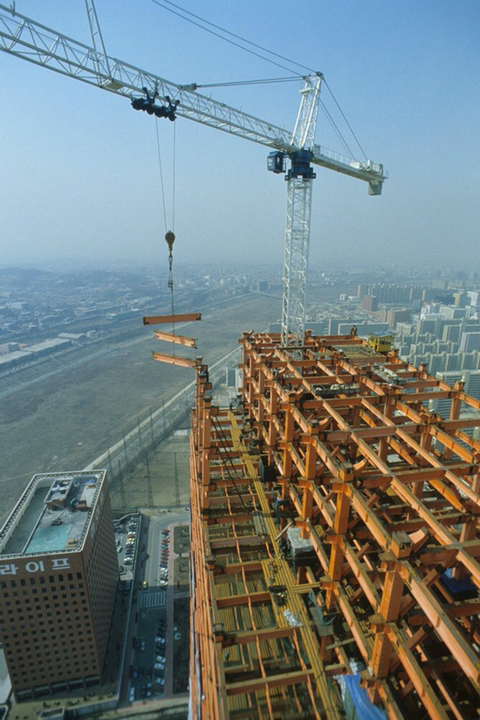 80년대 63빌딩 짓는 모습.jpg | 인스티즈