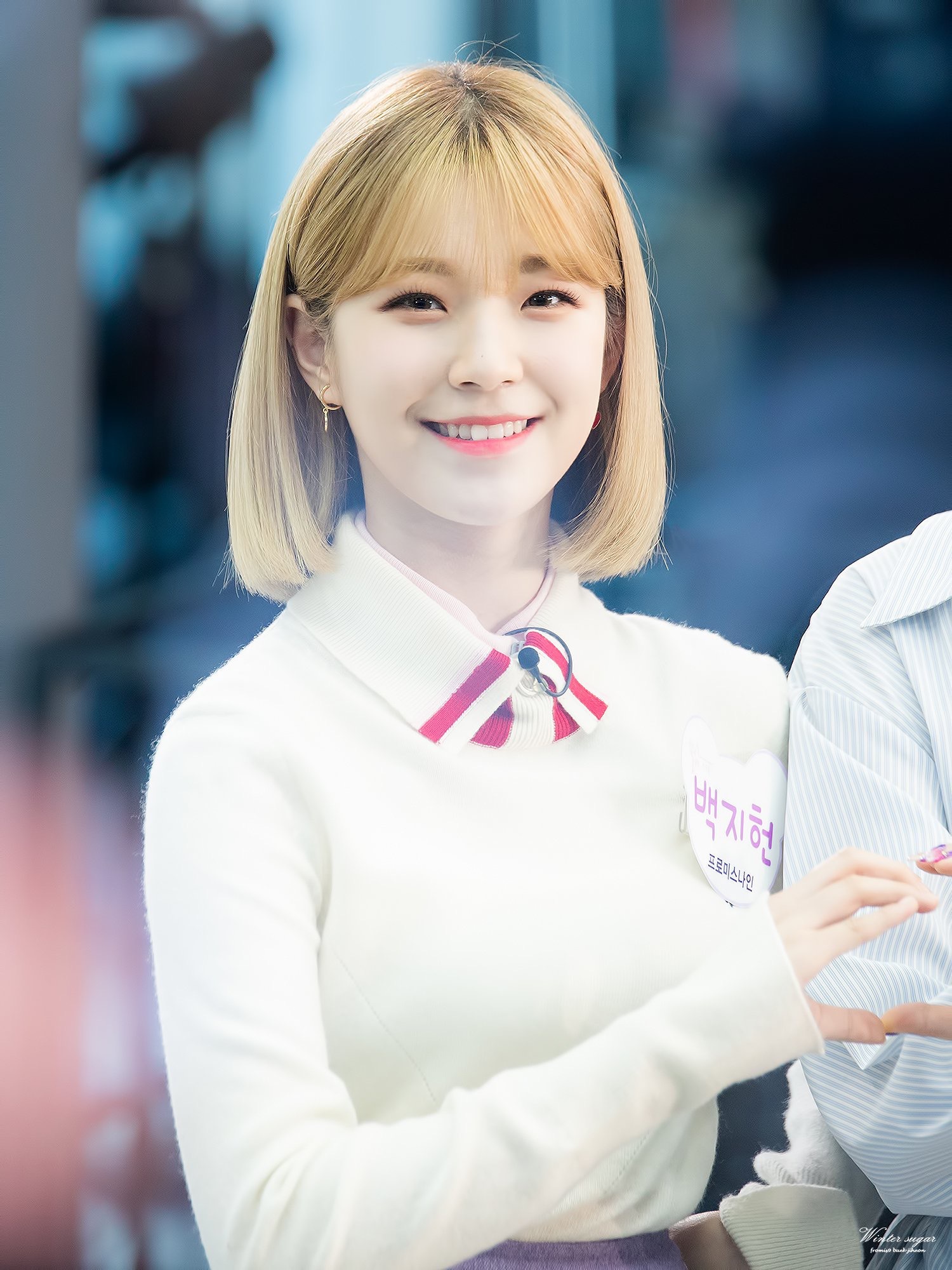 오늘 배텐에 출연하는 프로미스나인 백지헌 | 인스티즈