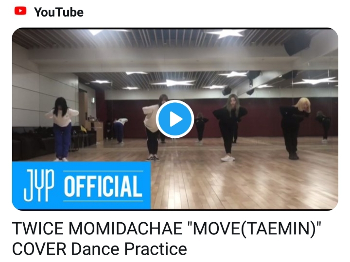 트와이스 모미다채"MOVE(태민)"COVER Dance Practice | 인스티즈