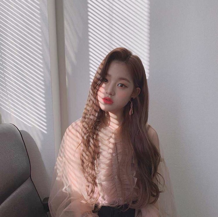 장원영 갈색머리 모음 .jpg | 인스티즈