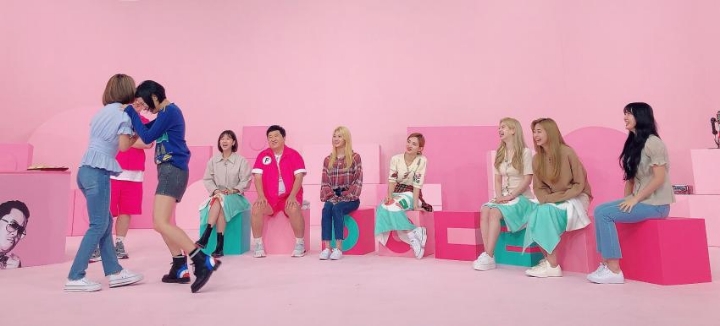 트와이스 아이돌룸 촬영현장 사진 | 인스티즈
