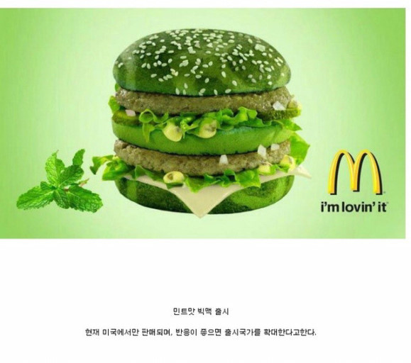 민트 좋아하는 사람들을 위한 음식들.jpg | 인스티즈