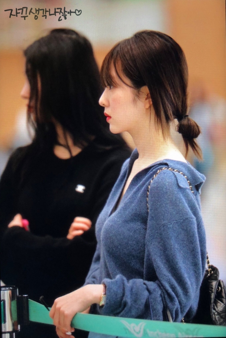 은근히 수수하게 예쁜 레드벨벳 아이린 입국사진 | 인스티즈