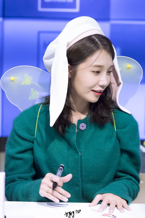 요정 날개를 착용한 에이핑크 정은지.jpg | 인스티즈