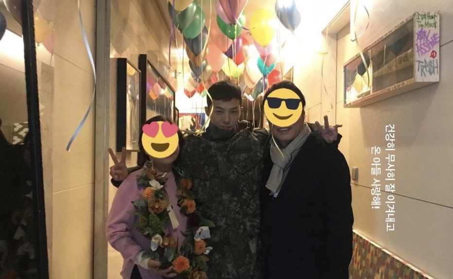 지드래곤....전역 자축 파티.jpg | 인스티즈