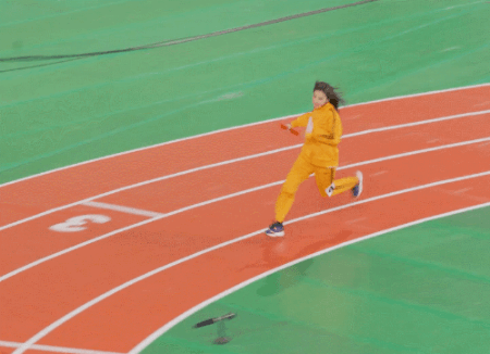 아이즈원) 오랜만에 보는 강혜원 달리기 in 아육대 | 인스티즈