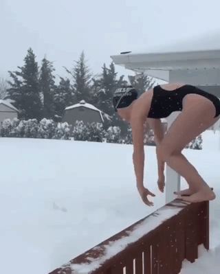 한 미국인의 추위 이겨내기.gif | 인스티즈