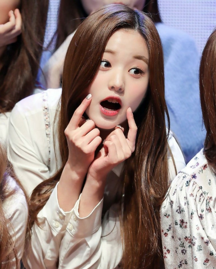 장원영 갈색머리 모음 .jpg | 인스티즈