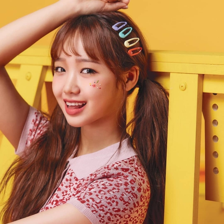 양갈래 머리한 아이오아이 멤버 모음 .jpg | 인스티즈