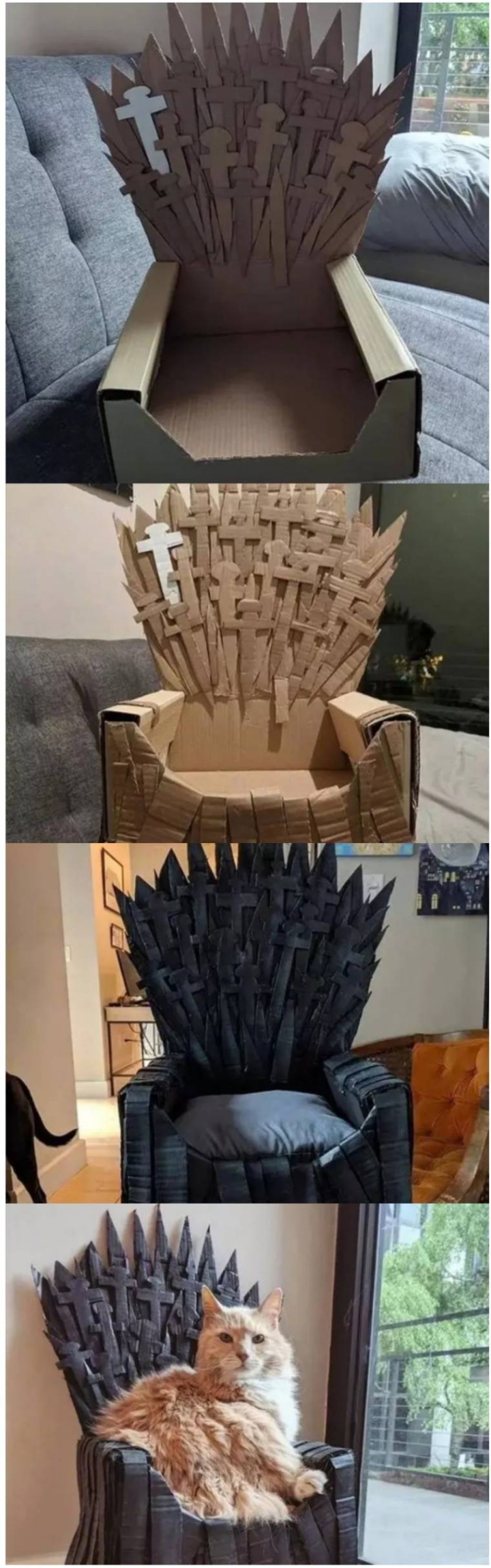 상자로 만든 철왕좌 | 인스티즈