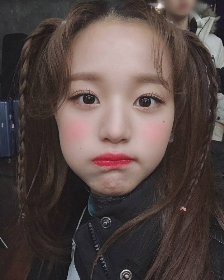 장원영 갈색머리 모음 .jpg | 인스티즈