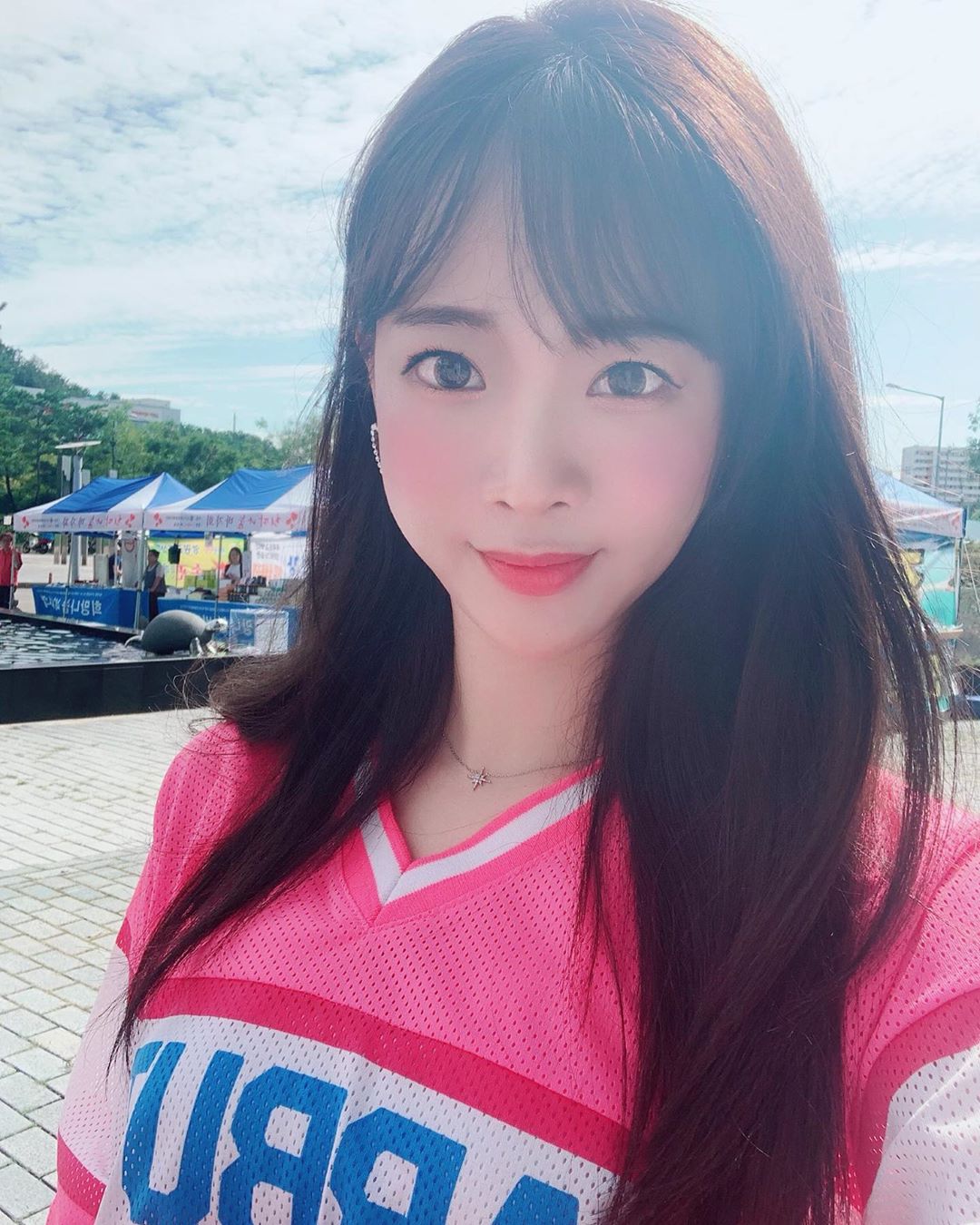 오늘자 김한나 치어리더 인스타 | 인스티즈