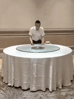 중국집 회전테이블 정리의 달인.gif | 인스티즈