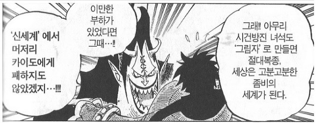 원피스 최강 카이도우와 비등한 실력을 가졌던 인물.JPG | 인스티즈