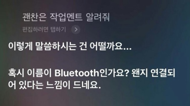 시리 & 빅스비, 음성인식 통해서 가장 많이 이용하는 기능은? | 인스티즈