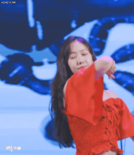 자기 전에 보니까 은근히 미인인 듯한 여자친구 신비.gif | 인스티즈