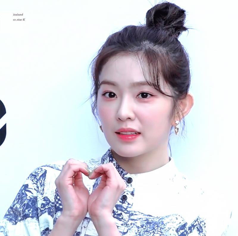 행사장에서 완전 귀여운 똥머리한 레드벨벳 아이린.jpgif | 인스티즈