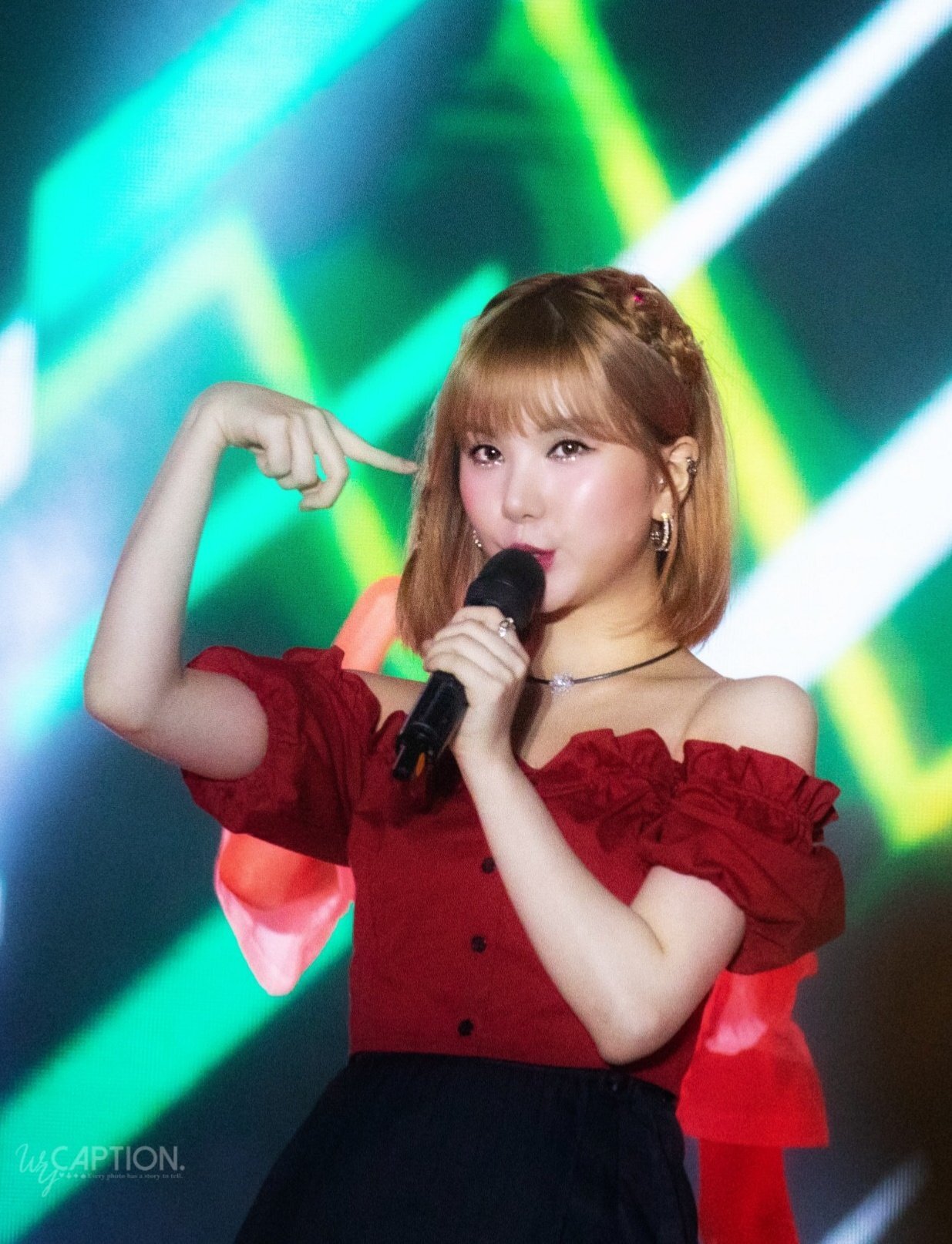 은근히 깜찍이인 듯한 여자친구 은하.jpgif | 인스티즈