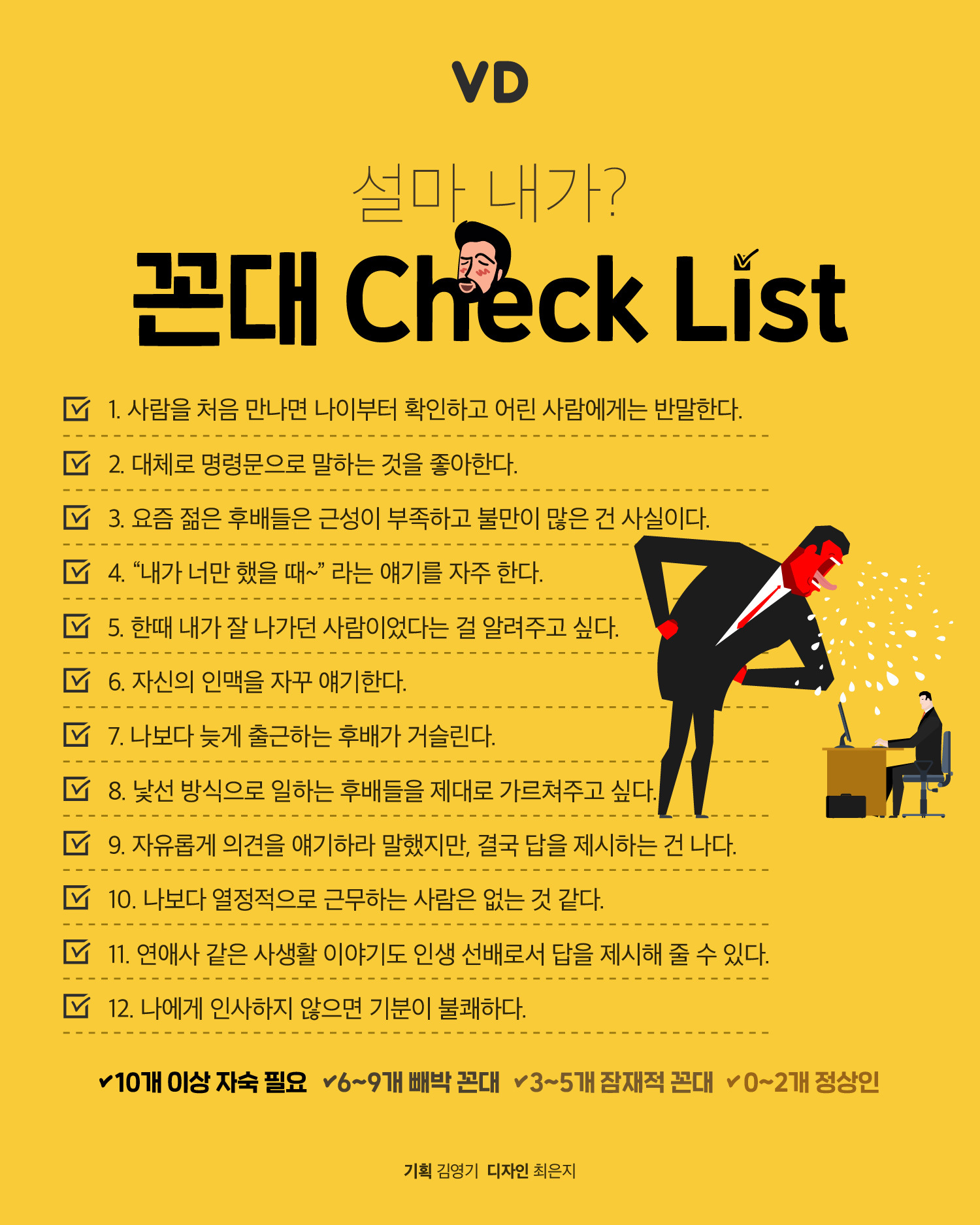 꼰대 체크 리스트.jpg | 인스티즈