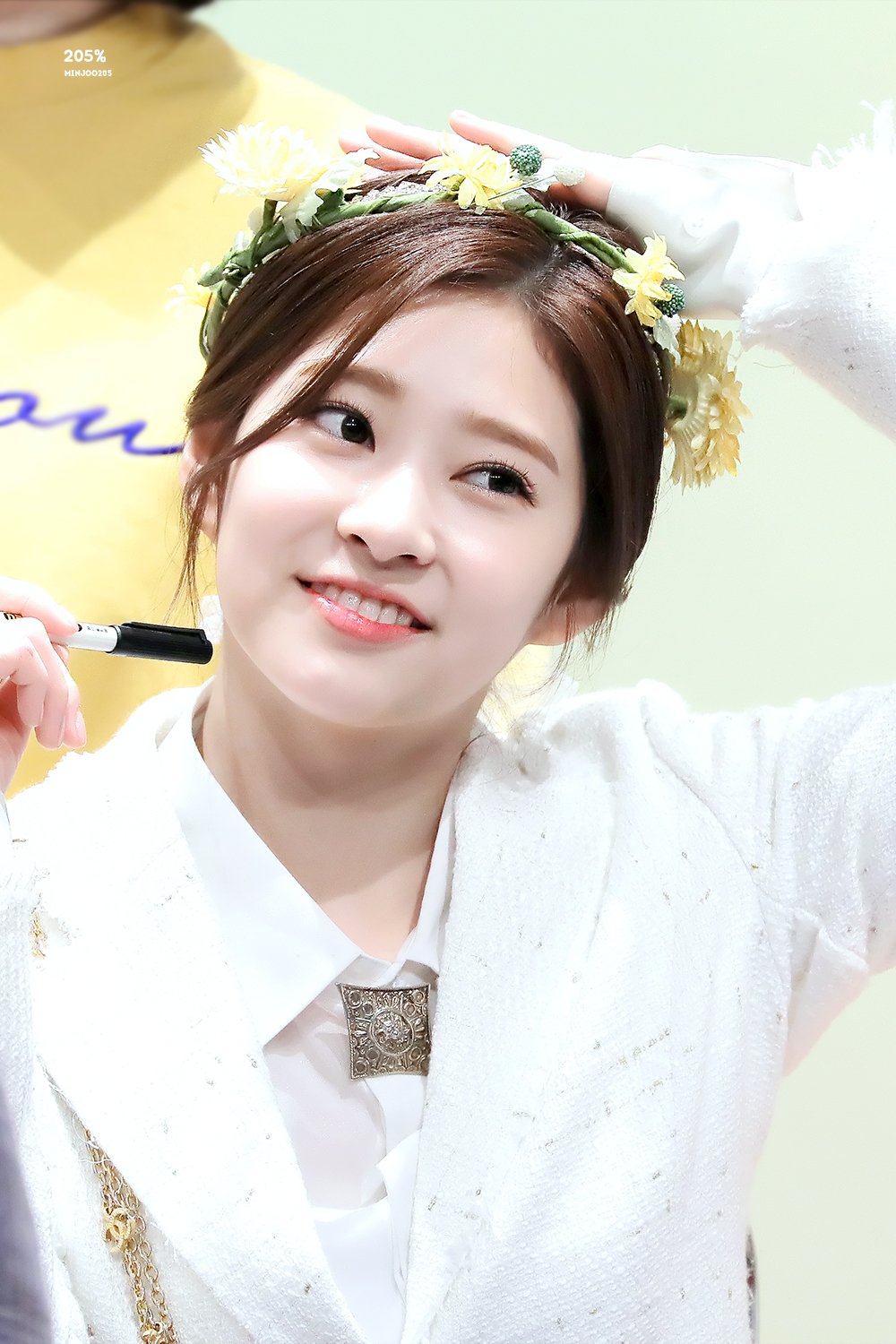 항상 어딘가 억울하고 애잔한 아이즈원 민주.jpg | 인스티즈