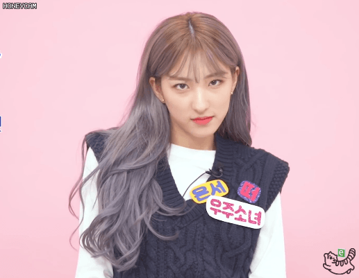 본인이 예쁜거 알고 있는 우주소녀 은서 | 인스티즈