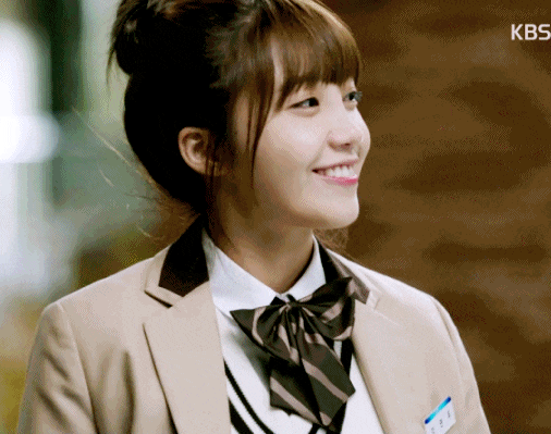 연두시절 교복 입은 에이핑크 정은지.gif | 인스티즈