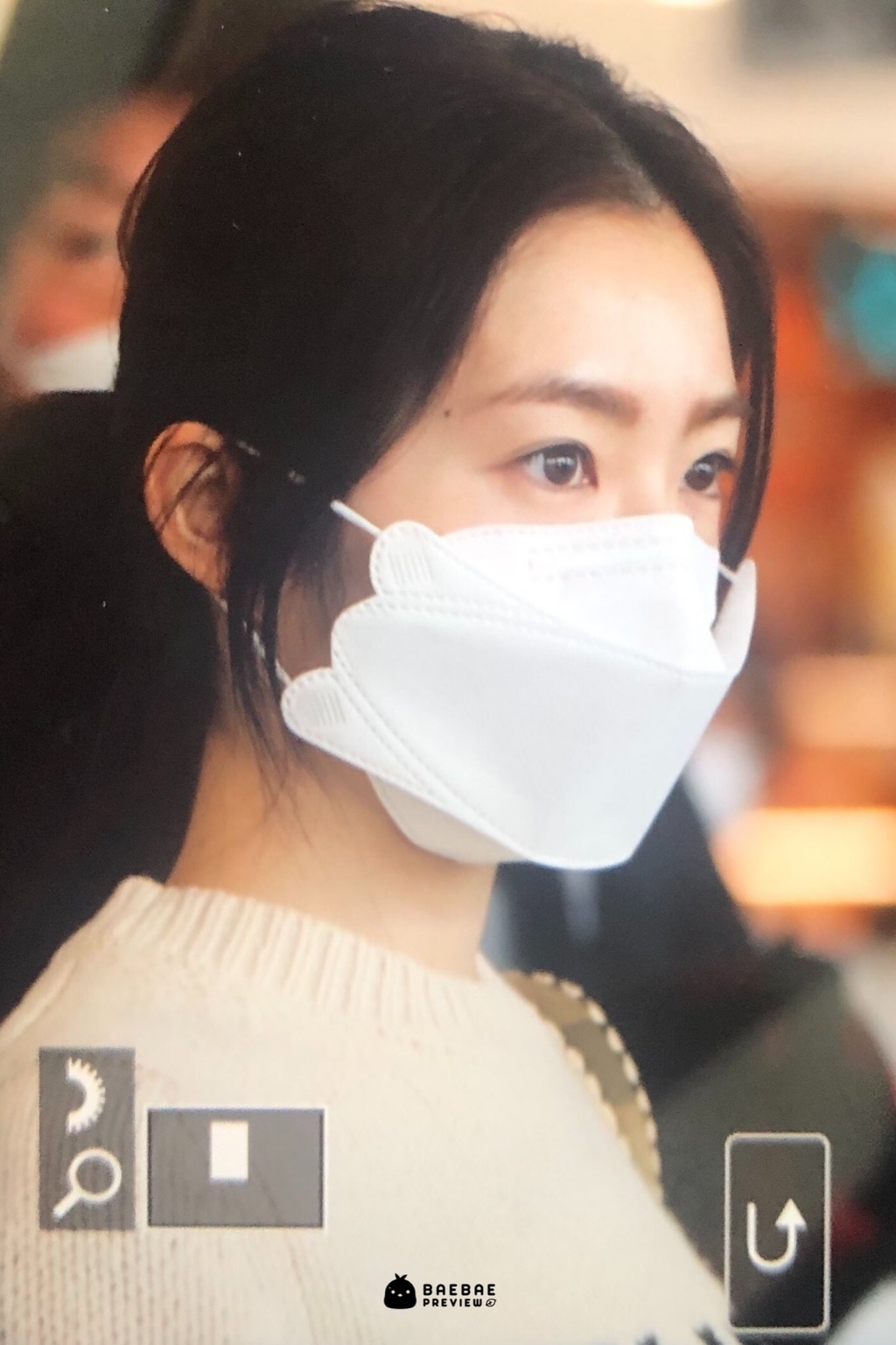 마스크 잘못 착용한 레드벨벳 아이린 | 인스티즈