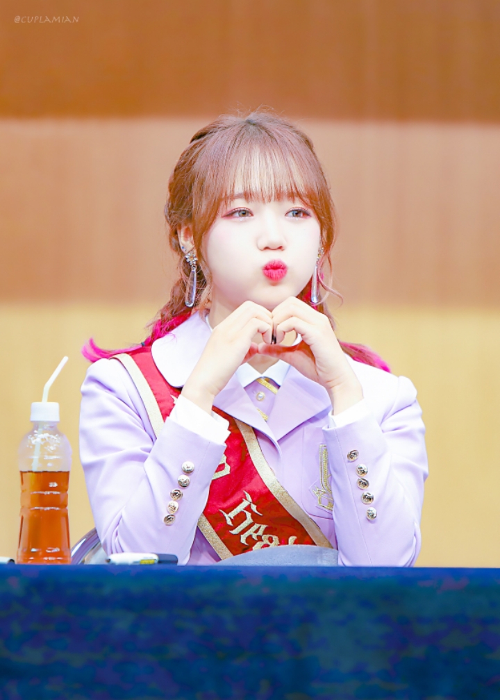 양갈래 머리한 아이오아이 멤버 모음 .jpg | 인스티즈