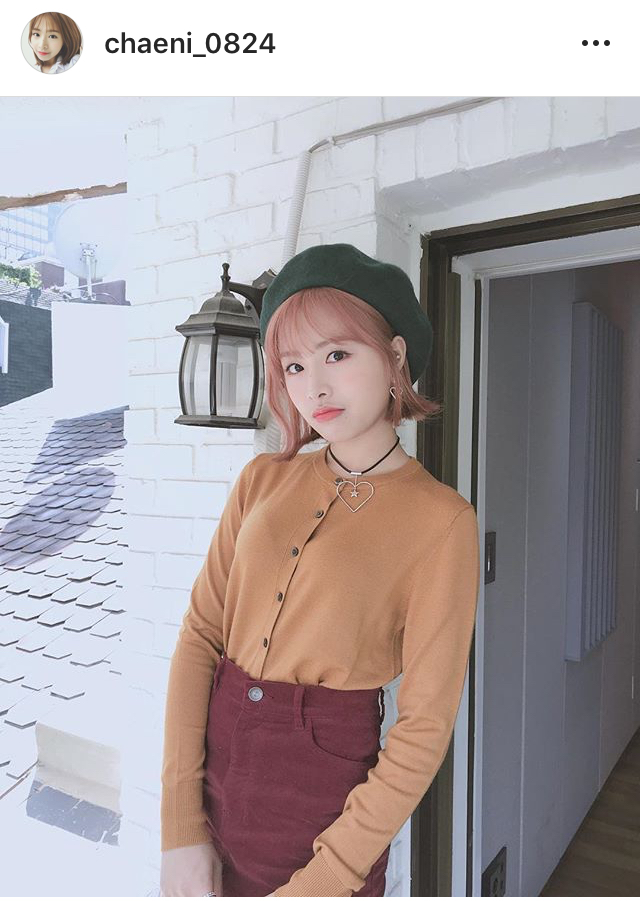 오늘자 에이프릴 채원 | 인스티즈
