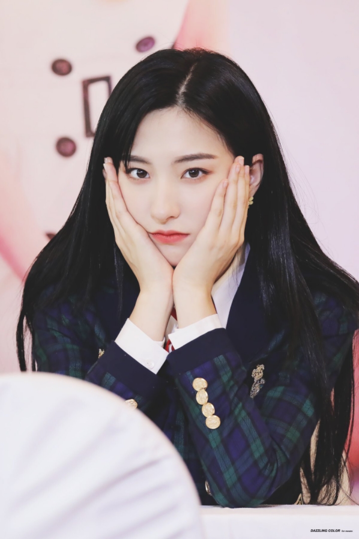 우주소녀 은서 금발 vs 흑발.jpgif | 인스티즈