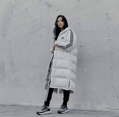 에이핑크 손나은 w 아디다스 패딩.jpg | 인스티즈
