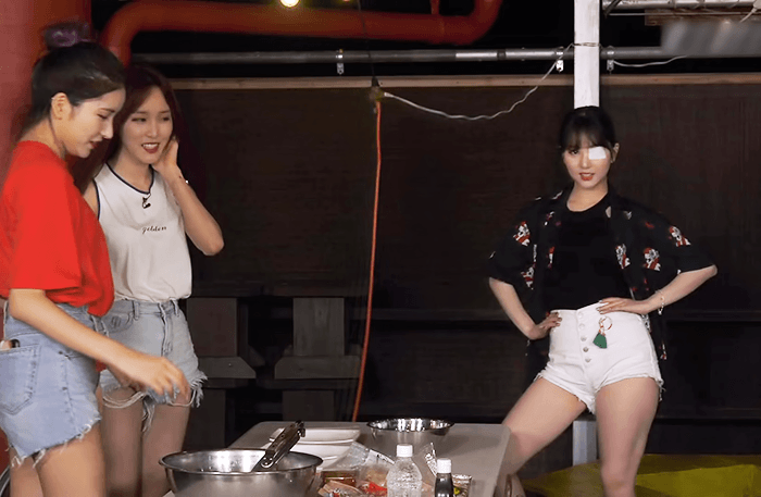 섹시한 자태의 여자친구 은하.gif | 인스티즈