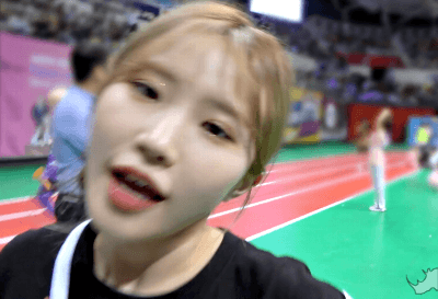 프로미스나인 추석특집 아육대 비하인드.gif | 인스티즈
