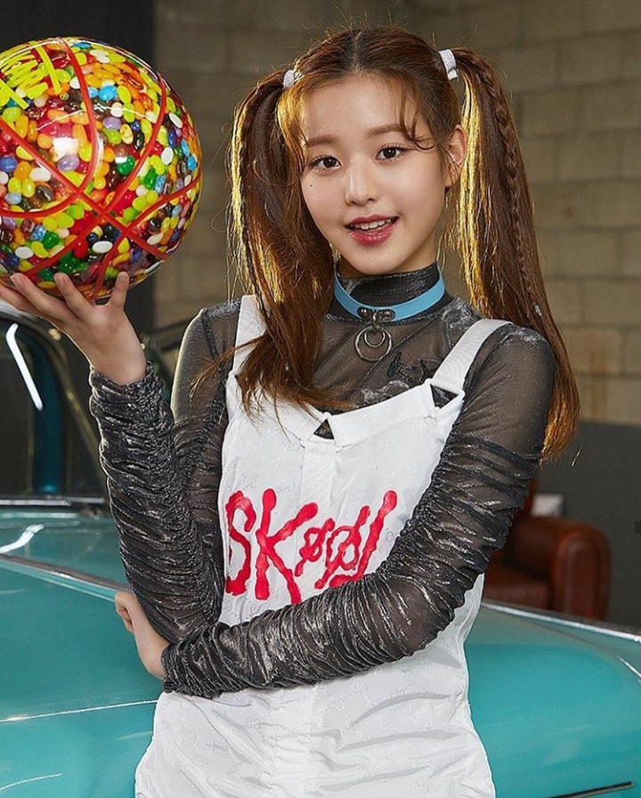 장원영 갈색머리 모음 .jpg | 인스티즈