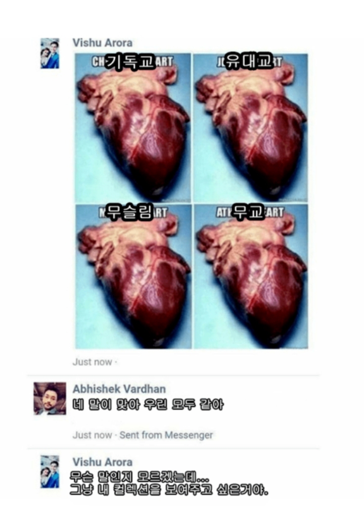 각 종교별 심장.jpg | 인스티즈