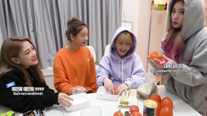 이채영 수능 도시락 만들던 프로미스나인 깨알 장면.jpg | 인스티즈