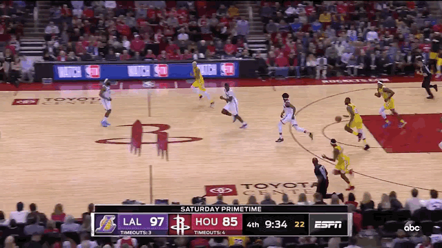 오늘자 LA 레이커스 켄타비우스 칼드웰-포프 덩크 앤드원 | 인스티즈