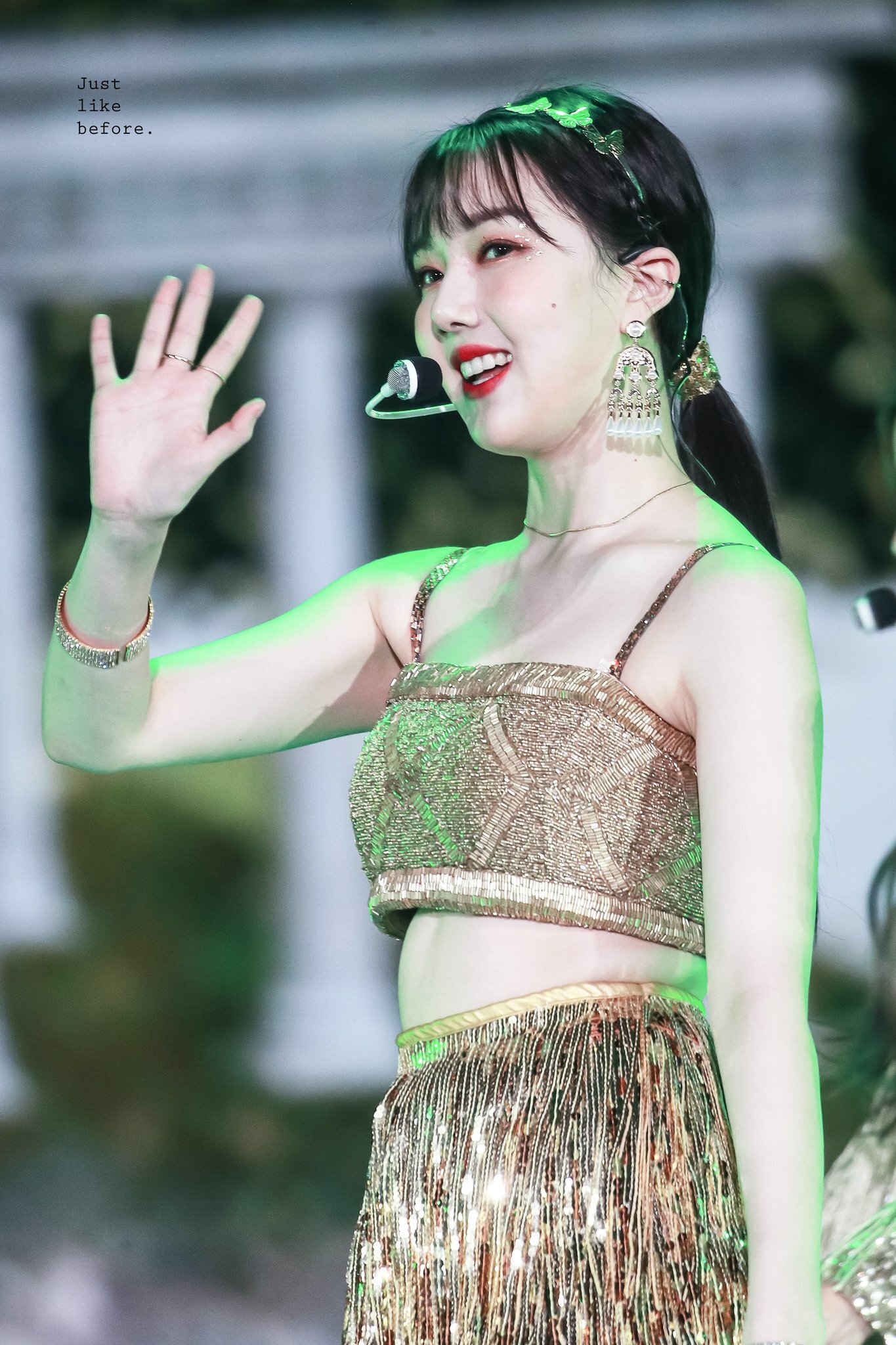 앞구르기 하고 보니까 은근히 미인인 듯한 여자친구 예린이.jpgif | 인스티즈