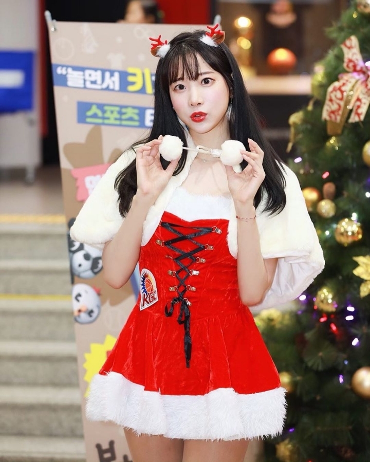 크리스마스주간 김한나 치어리더 | 인스티즈