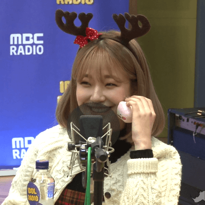 라디오 아이돌리그 출연해 하드캐리한 프로미스나인 막내 백지헌.GIF | 인스티즈