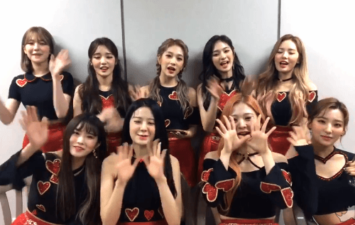 오늘도 V앱 라이징스타 프로미스나인.GIF | 인스티즈
