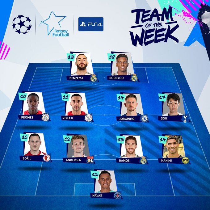 챔스 이주의 팀.jpg | 인스티즈