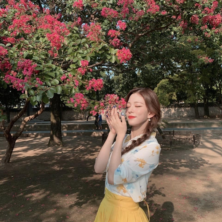 저녁먹어서 기분이좋으니 프로미스나인 이채영 | 인스티즈