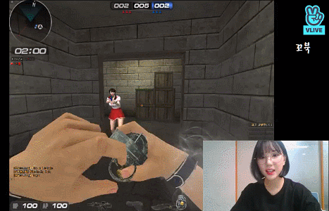 서든어택하는 여자친구 신비와 은하.gif | 인스티즈