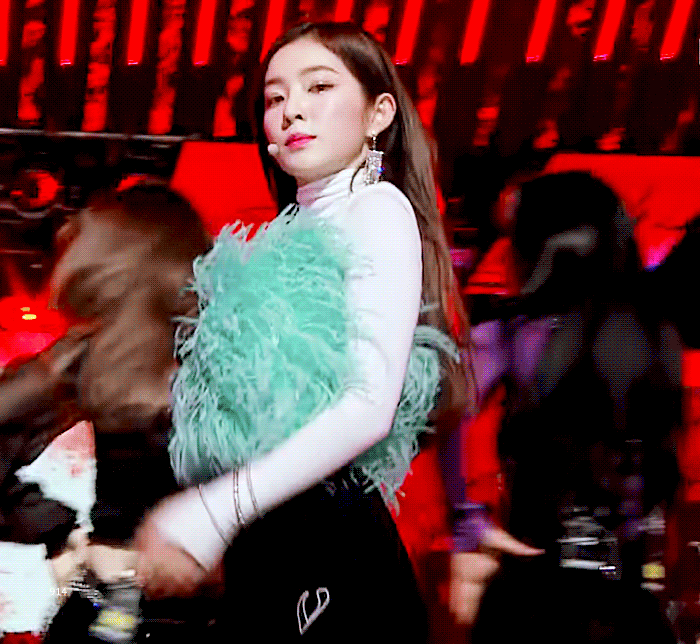 2019년 첫 아이린의 손키스.gif | 인스티즈