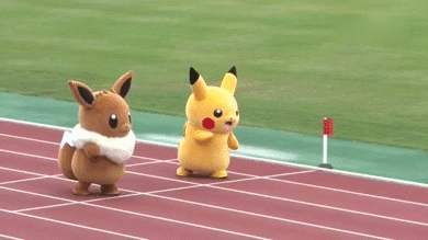 피카츄vs이브이.gif | 인스티즈