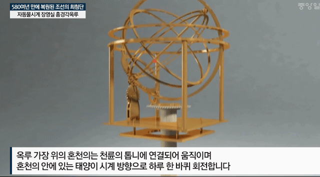 자격루 4년뒤에 나온 조선의 최첨단 시계.gif | 인스티즈