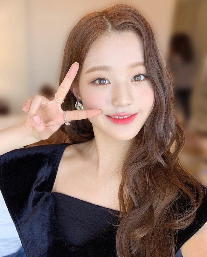 장원영 갈색머리 모음 .jpg | 인스티즈